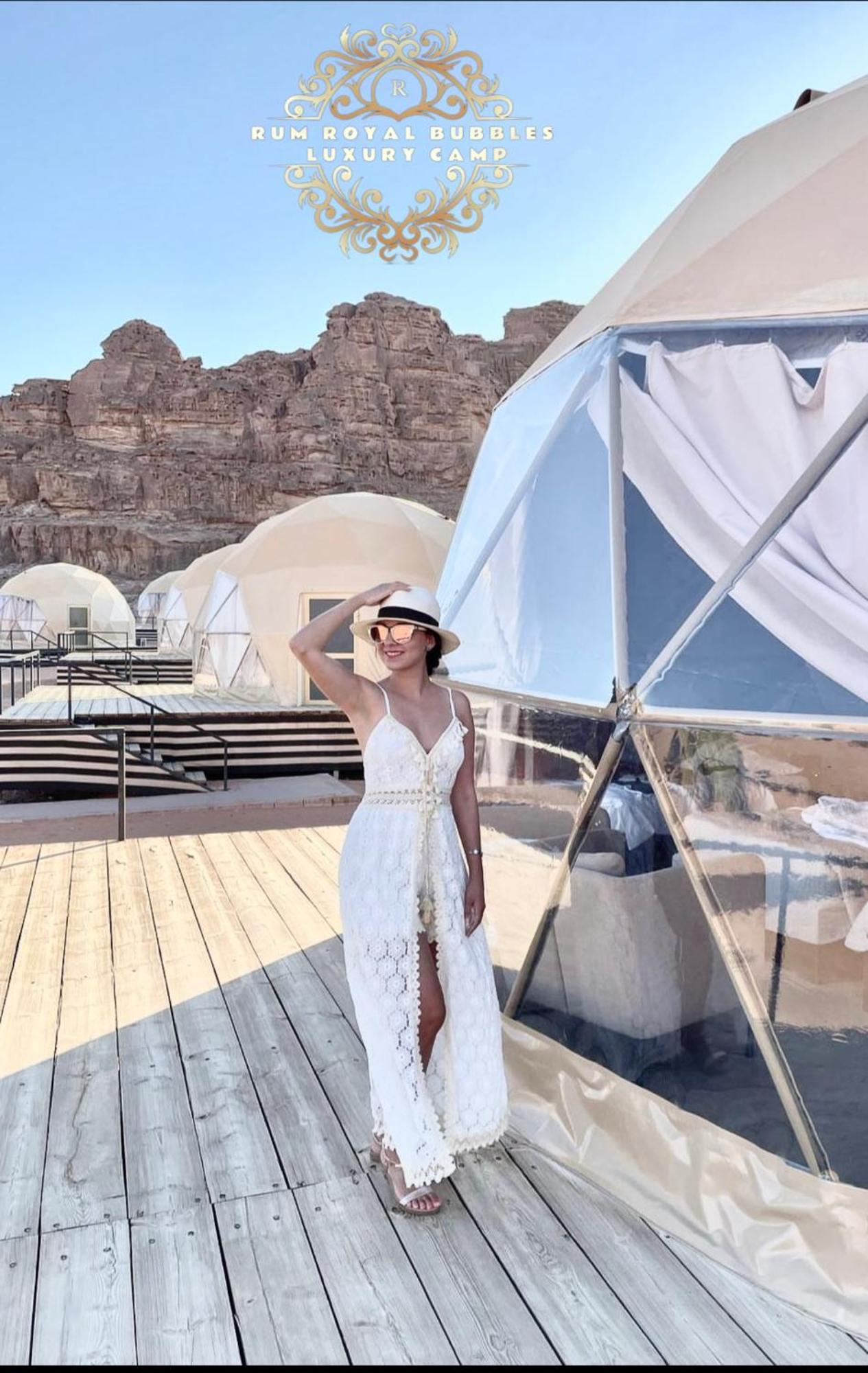 Appartement Rum Royal Bubbles Luxury Camp à Wadi Rum Extérieur photo