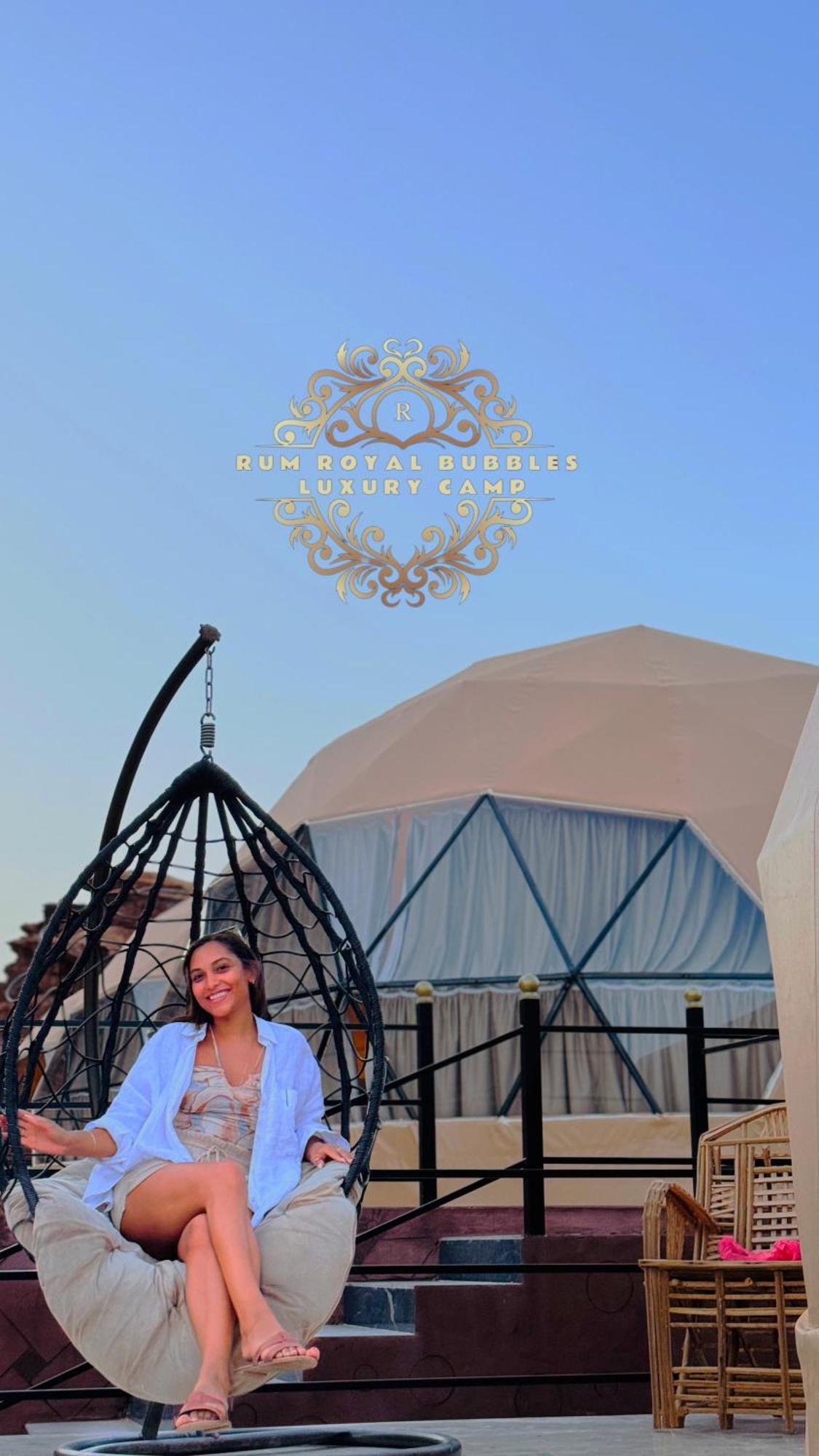 Appartement Rum Royal Bubbles Luxury Camp à Wadi Rum Extérieur photo