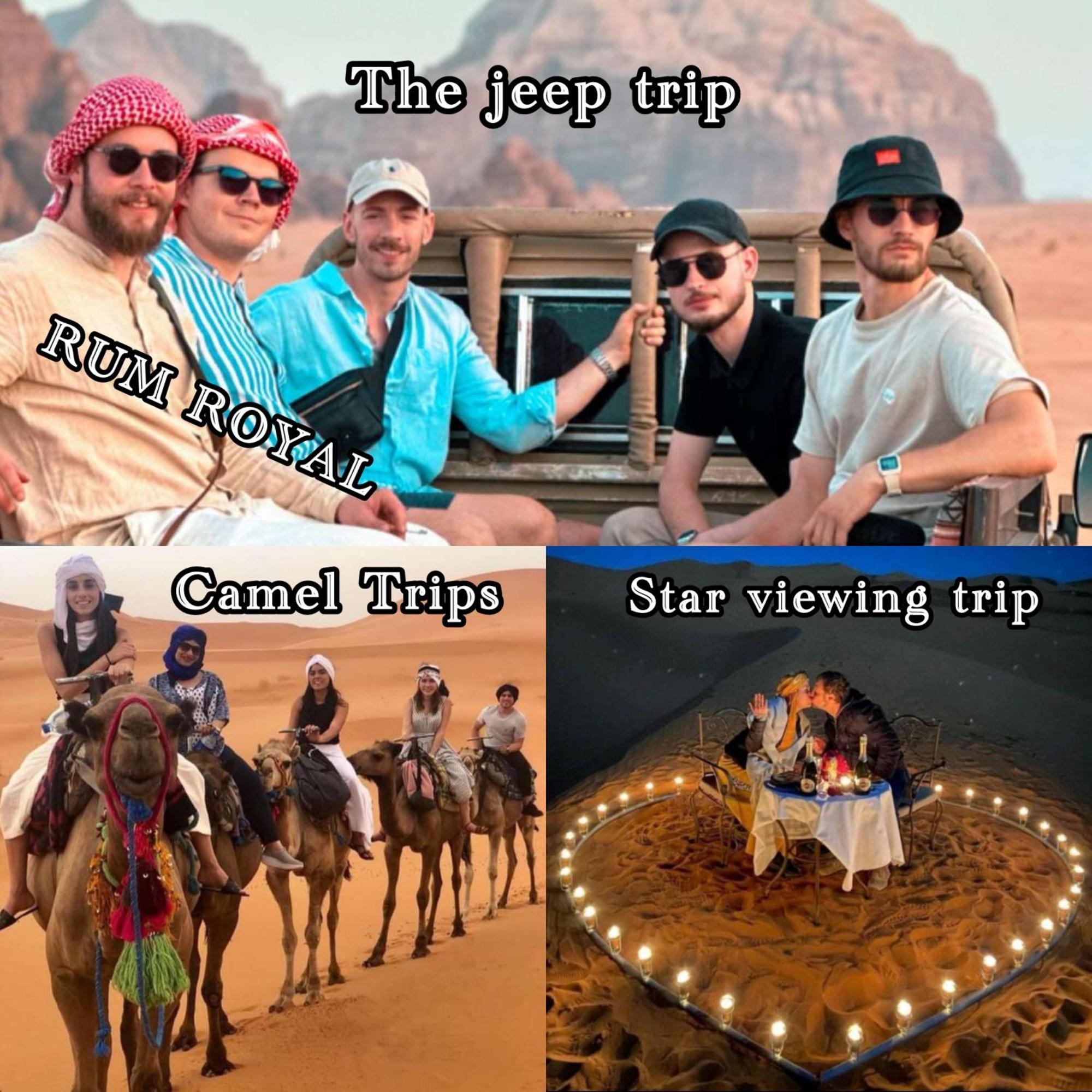Appartement Rum Royal Bubbles Luxury Camp à Wadi Rum Extérieur photo
