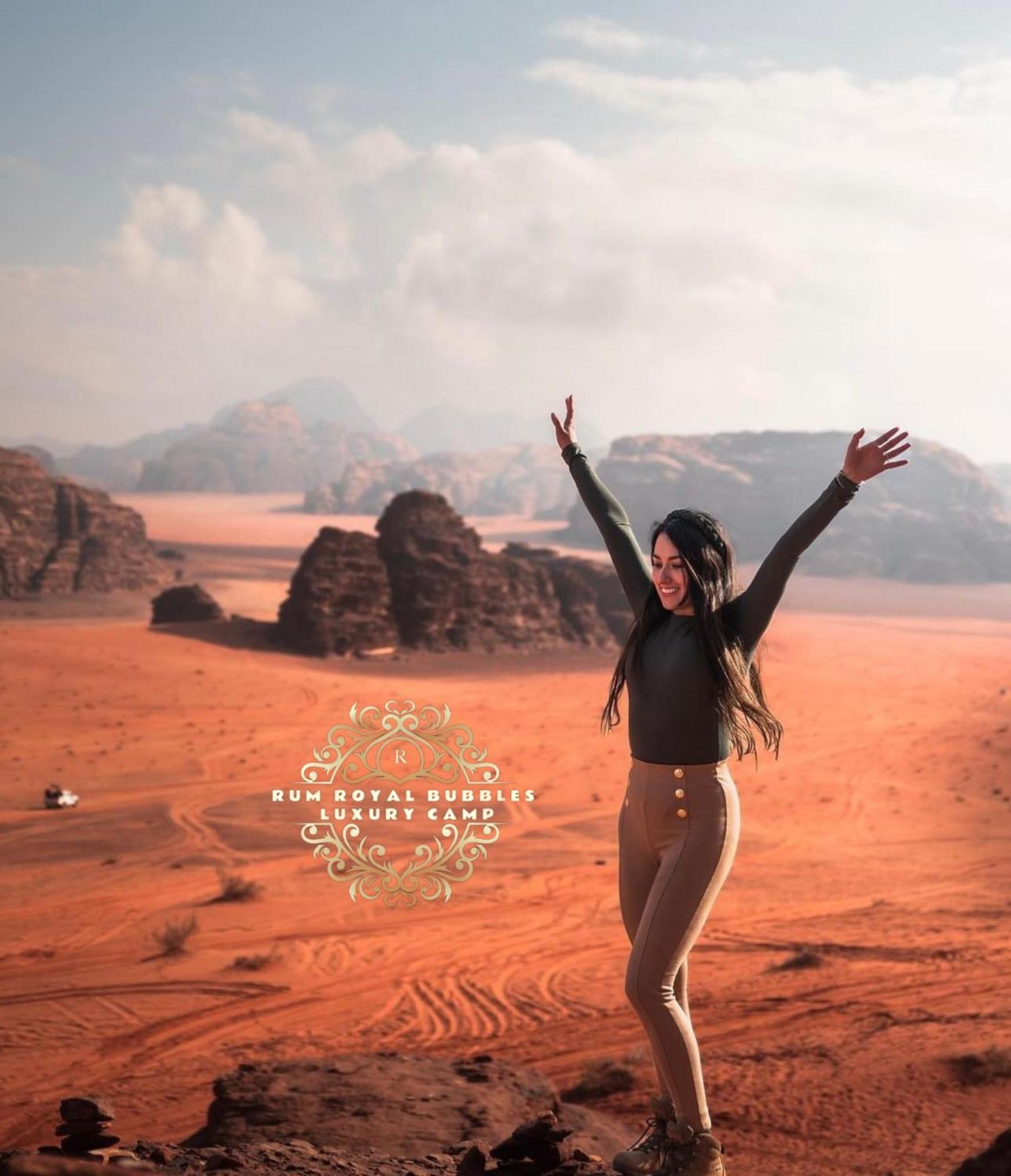 Appartement Rum Royal Bubbles Luxury Camp à Wadi Rum Extérieur photo